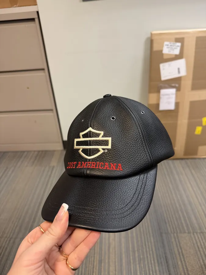 Harley-Davidson x Lost Americana leather cap