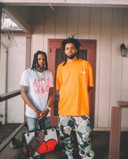 Lil Durk and J. Cole, from @zottoli