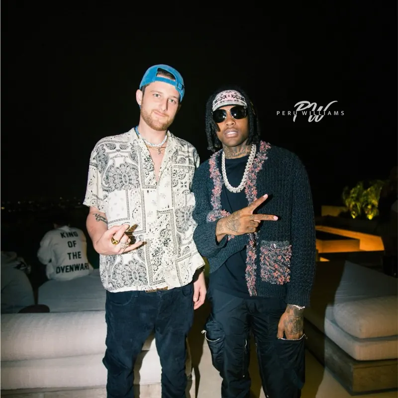 Jake Zottoli and Lil Durk in Los Angeles