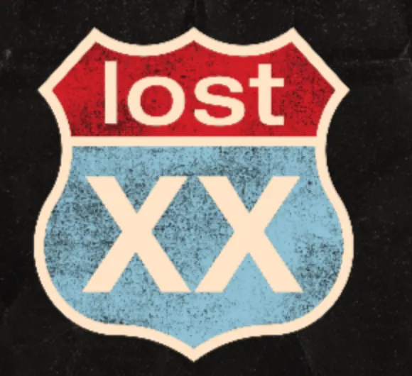 Lost XX route shield graphic