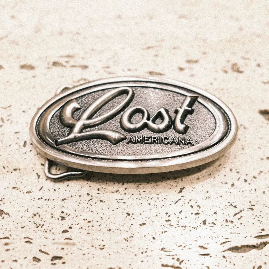 Lost Americana belt buckle