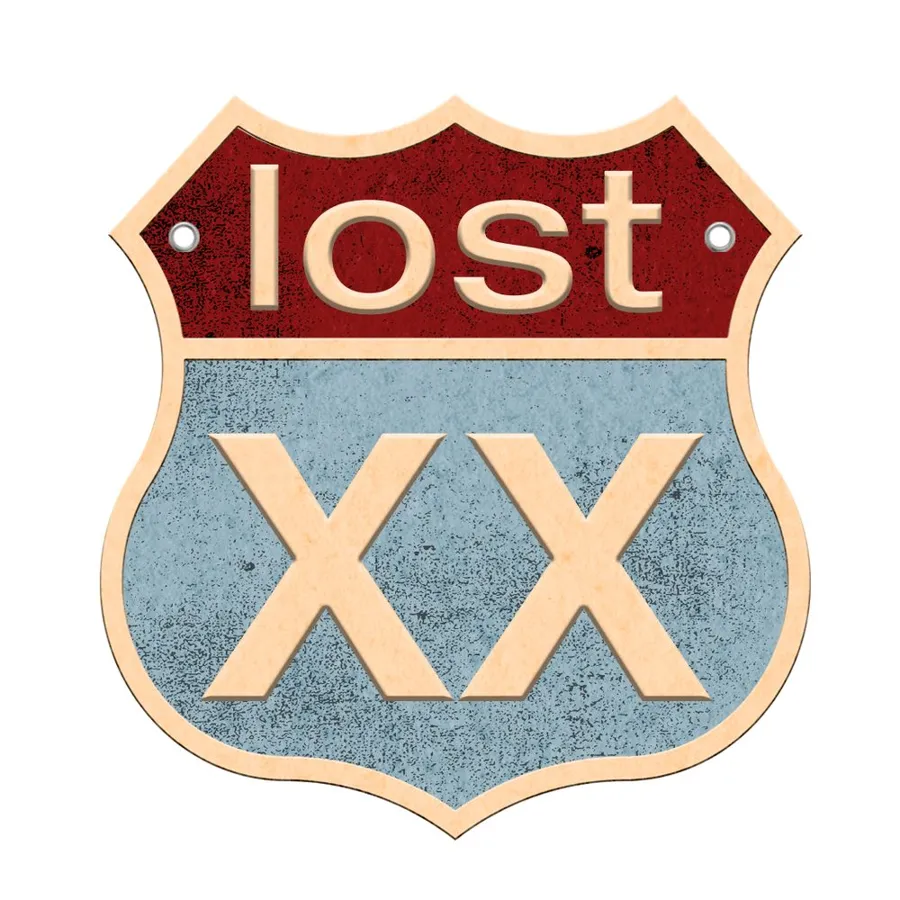 Lost Americana Lost XX pennant
