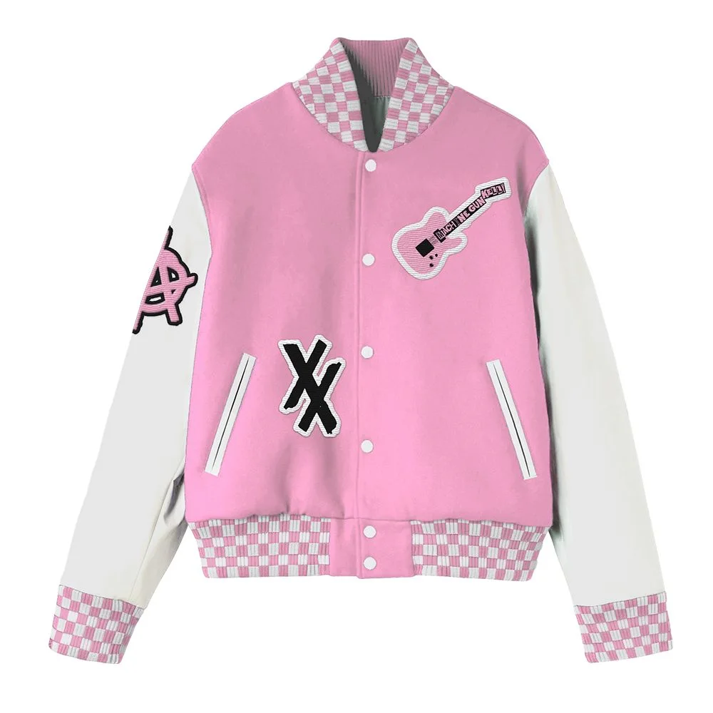 Tickets to My Downfall fifth-anniversary varsity jacket