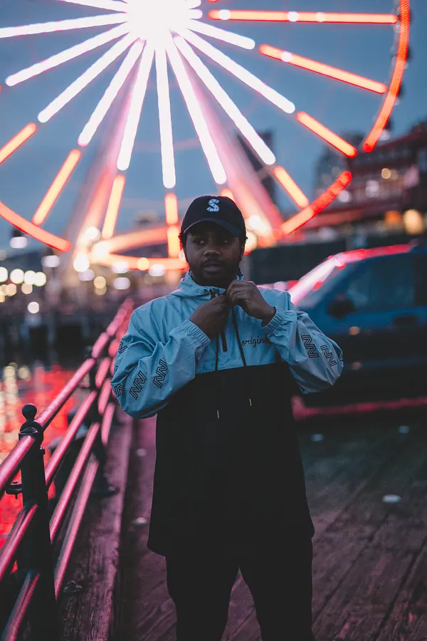Originals Northwest anorak at the Seattle Great Wheel