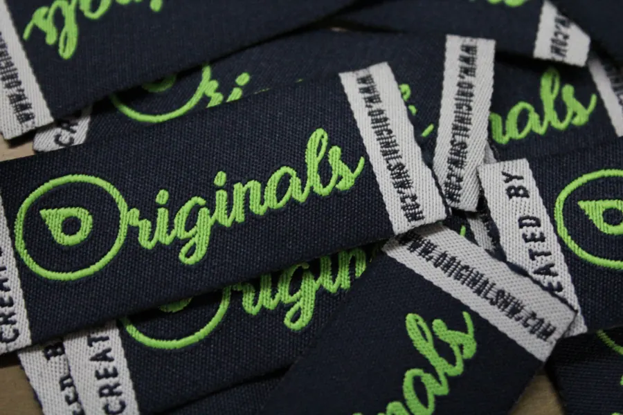Originals Northwest woven labels