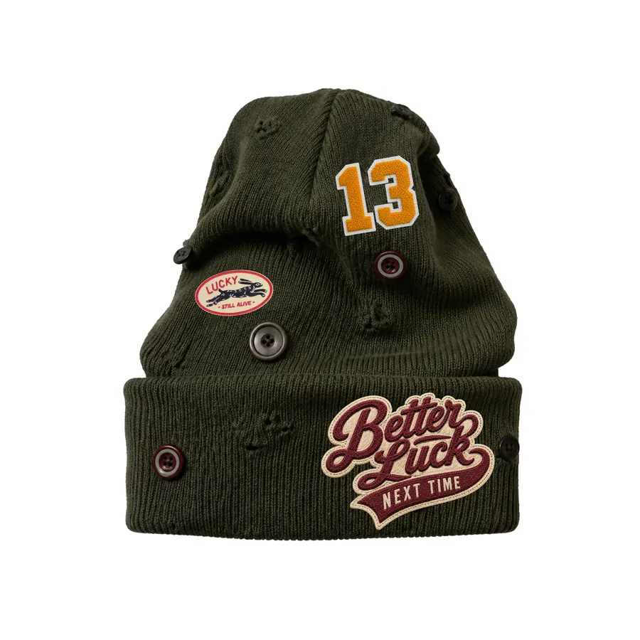 PUBG x Floor 13 patched beanie